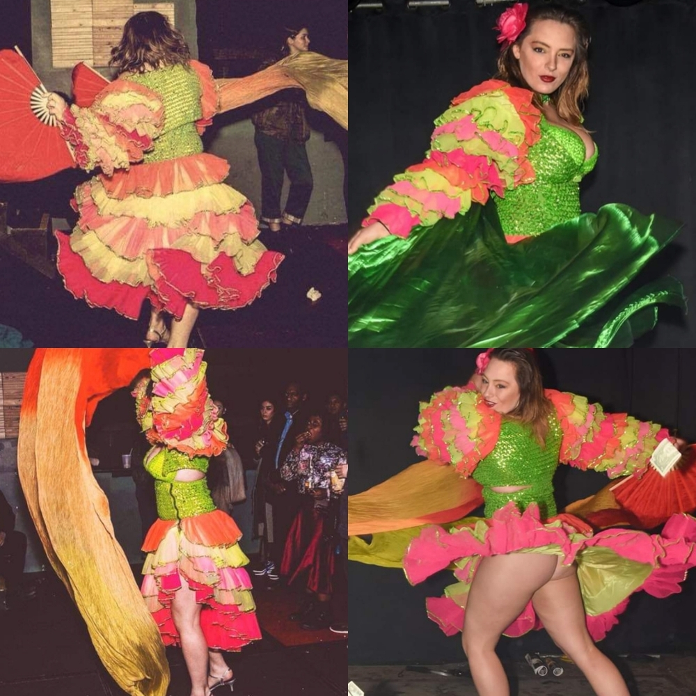 Spanish Showgirl Costume (Burlesque)